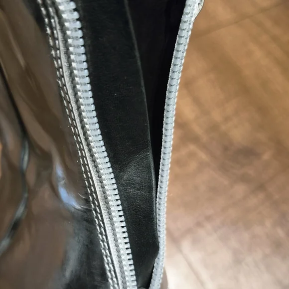 SCHUTZ Silver Metallic Pointed Ankle Booties - Picture 10 of 12